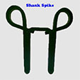 Double Shank Spike